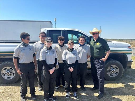 Cadets at Jeepin With Judd